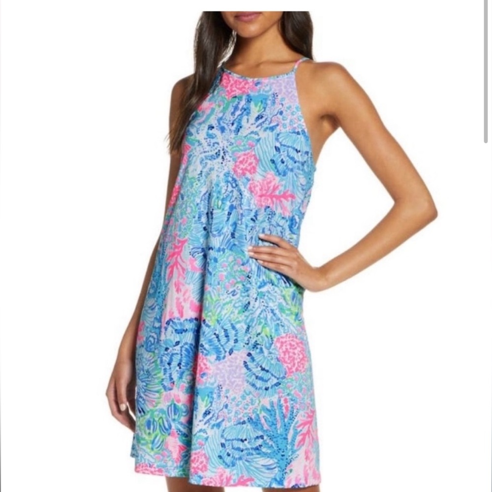EUC XL Lilly Pulitzer Margot Dress - Sink or Swim
